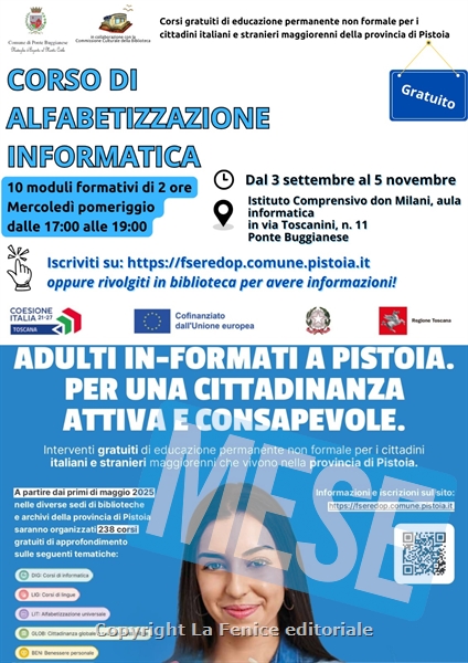 CORSO DI ALFABETIZZAZIONE INFORMATICA E CORSO INTELLIGENZA EMOTIVA